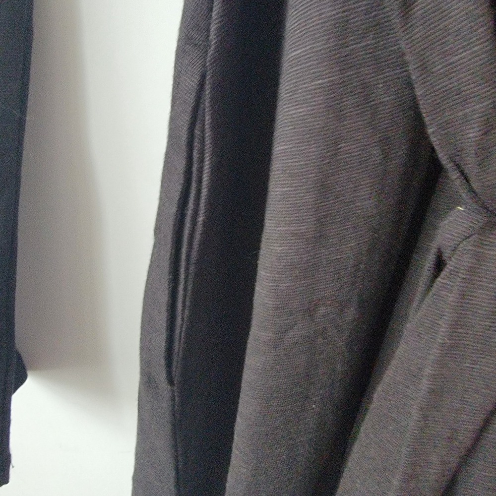 Toad & Co women's Cue Wrap Long Sleeve Dress size M v-neck belted eco-friendly - Picture 5 of 7